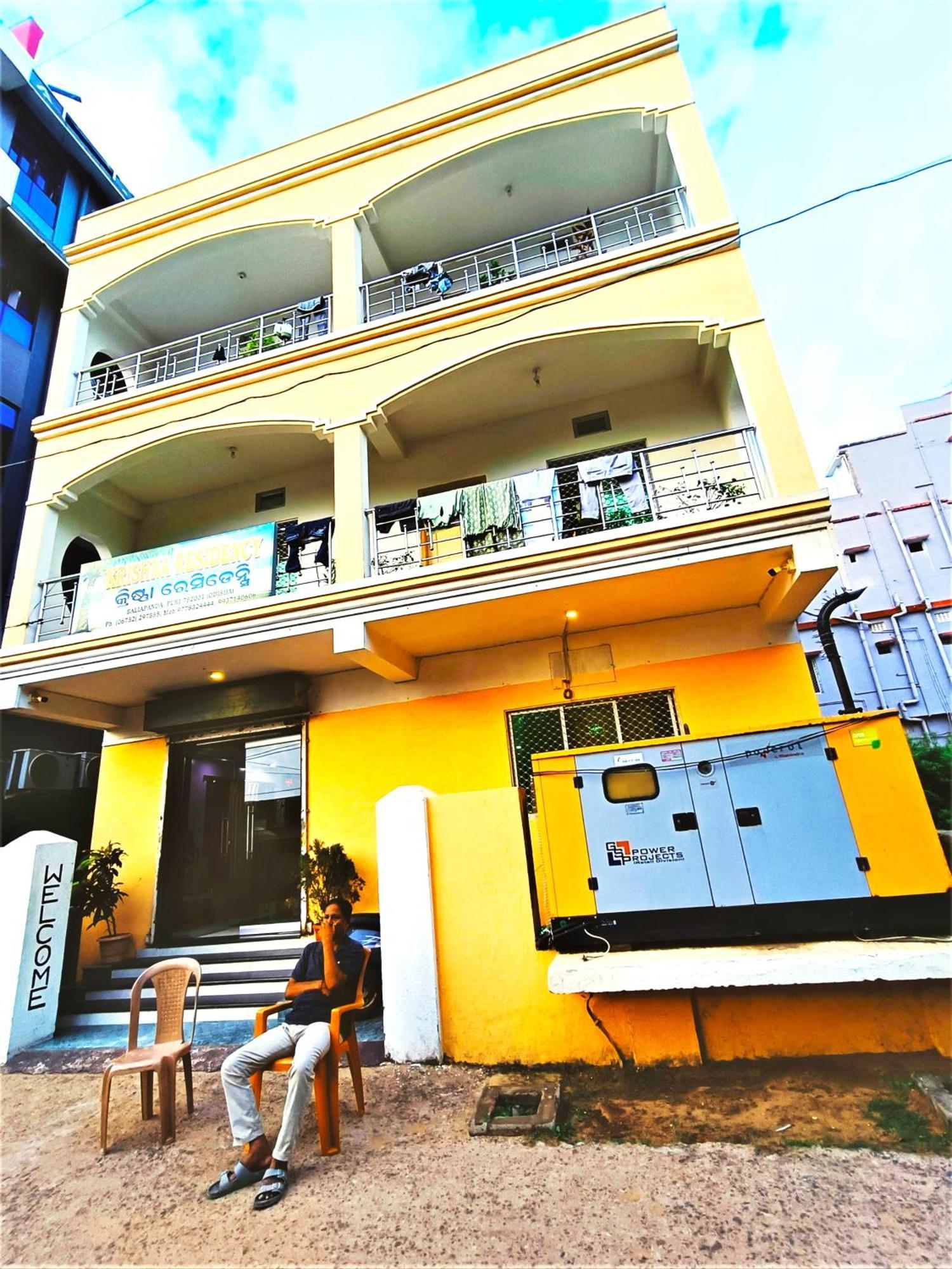 Goroomgo Krishna Residency Puri Near Sea Beach - Spacious Room With Excellent Service Awarded - Best Seller Extérieur photo